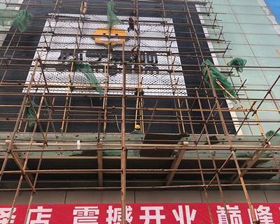 【太原腳手架租賃公司-瑞斯尼腳手架爬架出租-太原腳手架圖片