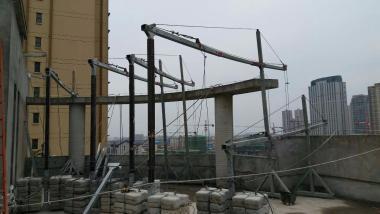 合肥凱力租賃公司吊籃、腳手架出租、安全可靠、費用低