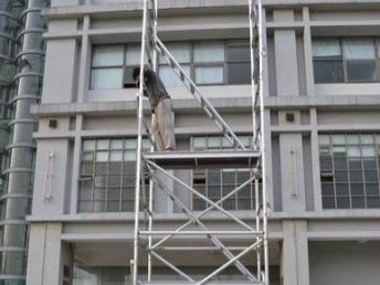 圖 廣州高空作業(yè)設(shè)備鋁合金腳手架出租 廣州租賃